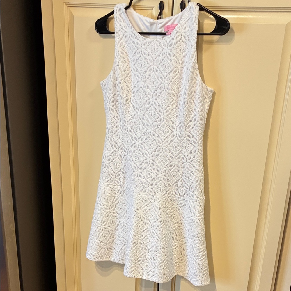 Lilly Pulitzer White Lace Dress
